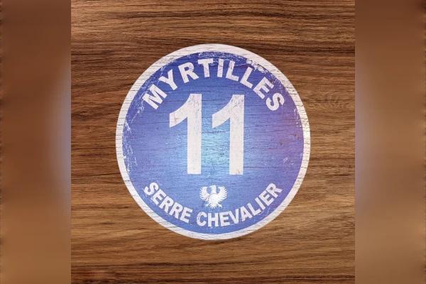 Rond de piste 20cm Myrtilles