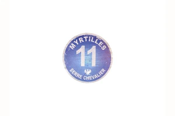 Rond de piste 20cm Myrtilles