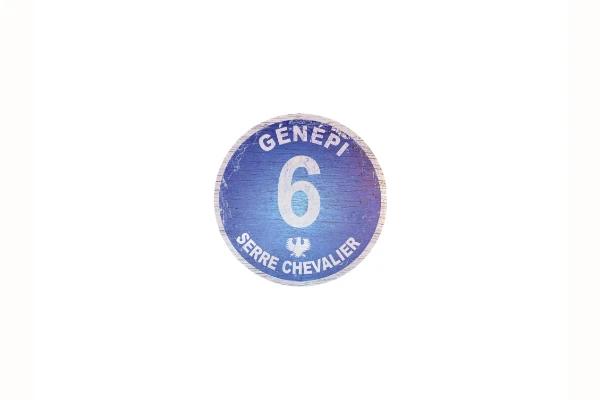 Rond de piste 20cm Génépi
